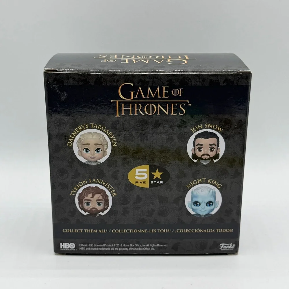 Funko 5 Star Game of Thrones Jon Snow Vinyl Figure with Ghost and Longclaw